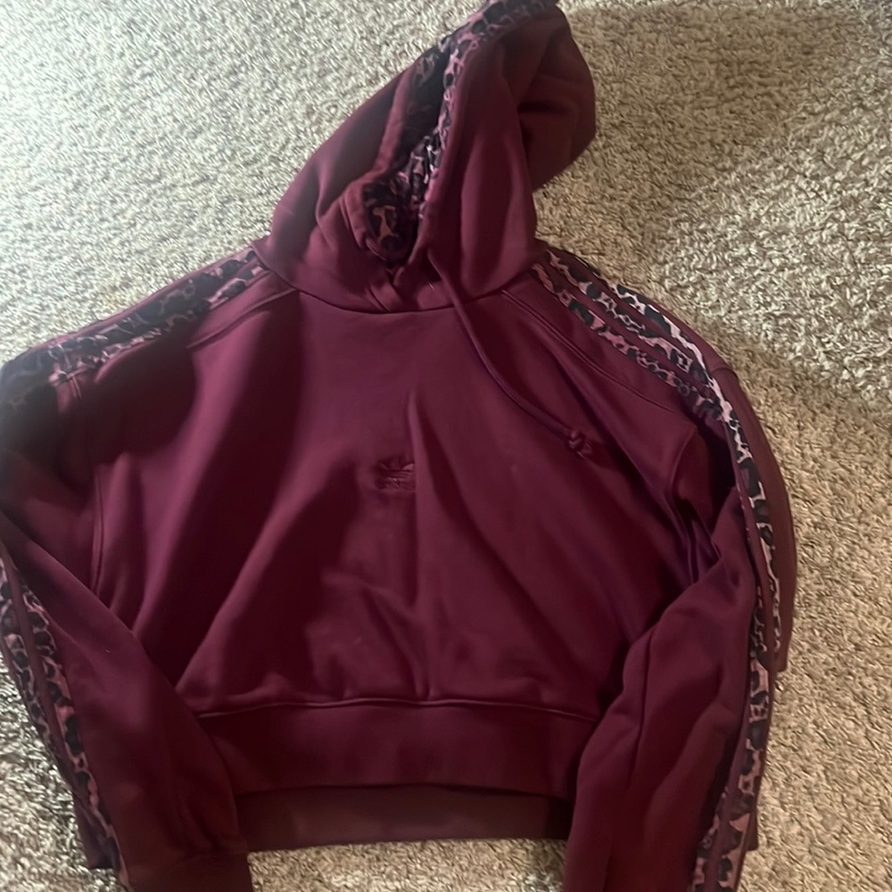 Adidas Cropped Hoodie